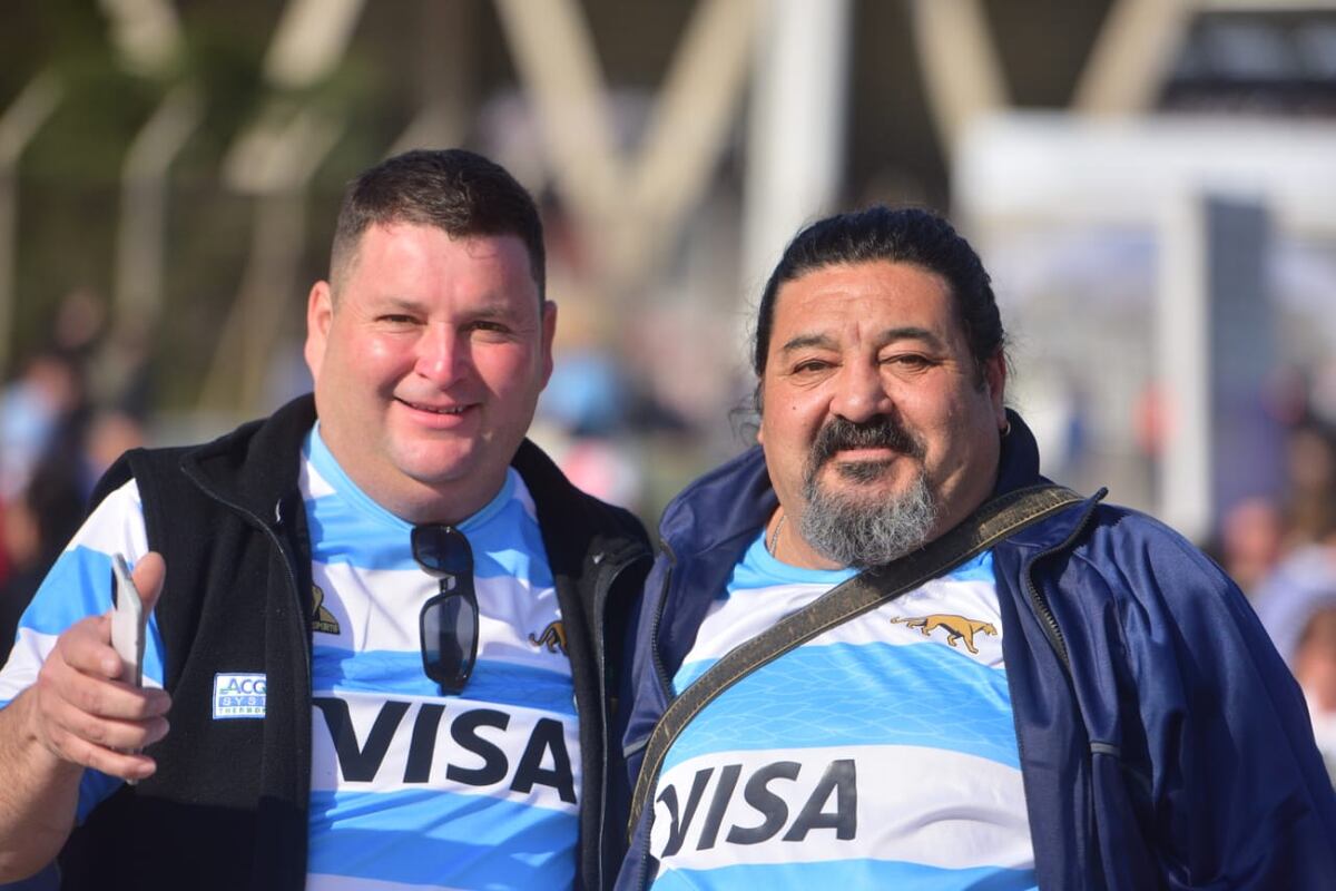Cara 'e Cancha de Los Pumas vs. All Blacks en el Kempes. (José Gabriel Hernández y Nicolás Bravo y gentileza)