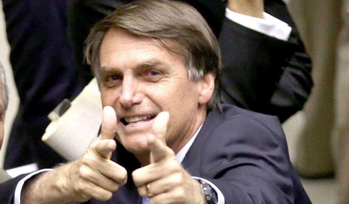 Bolsonaro. Presidente de Brasil.