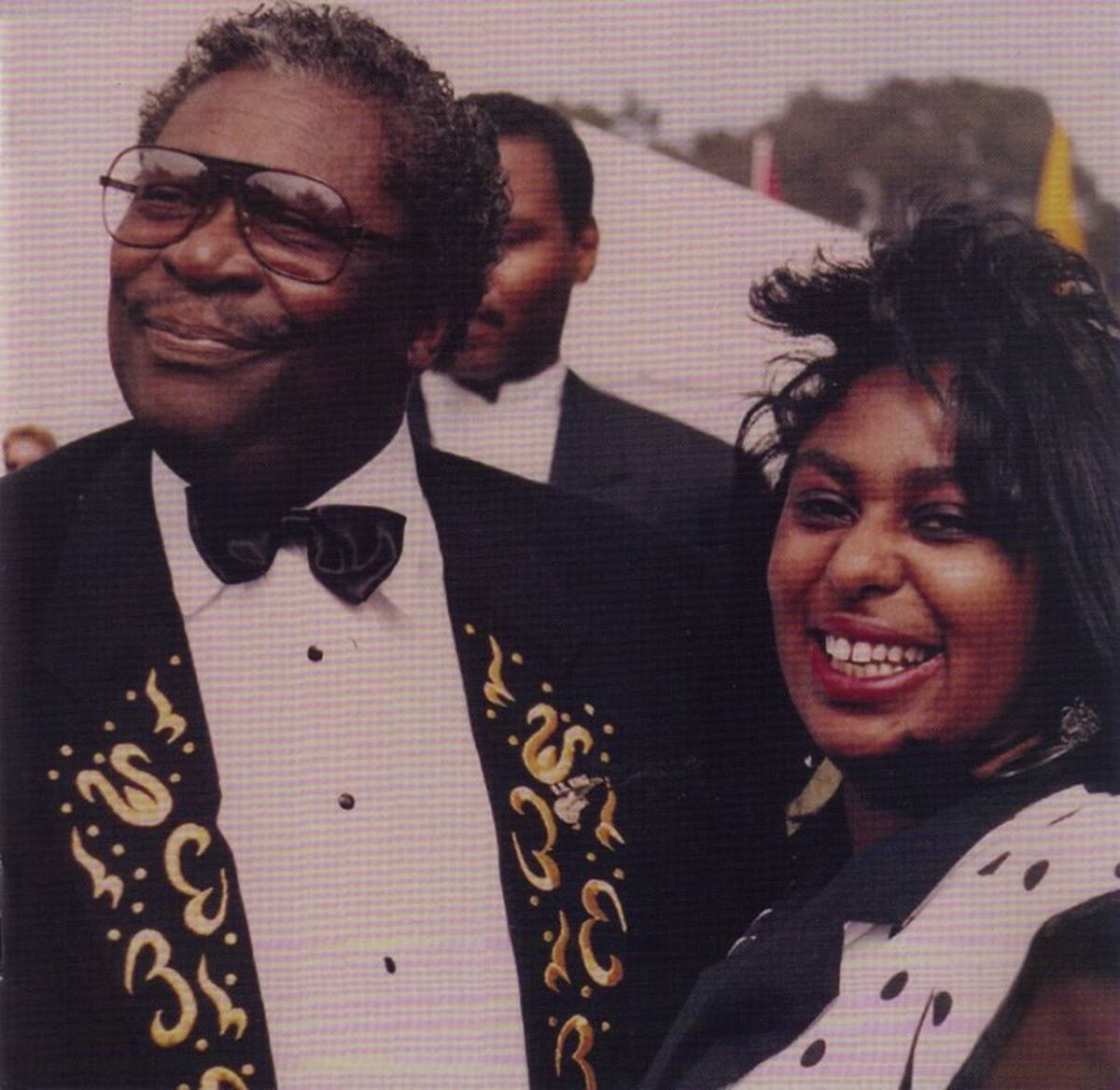 BB King, junto a su hija menor Claudette King, quien este jueves cantará en Córdoba. (Gentileza Claudette King)