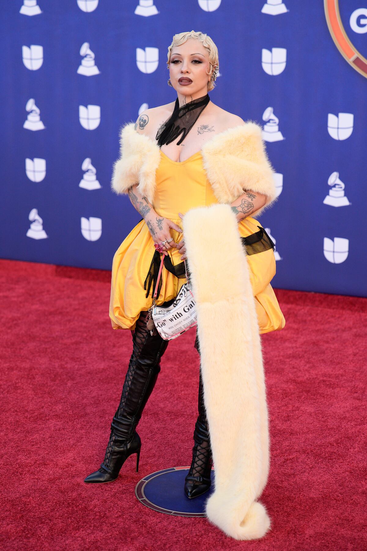 Mon Laferte. Foto: AP