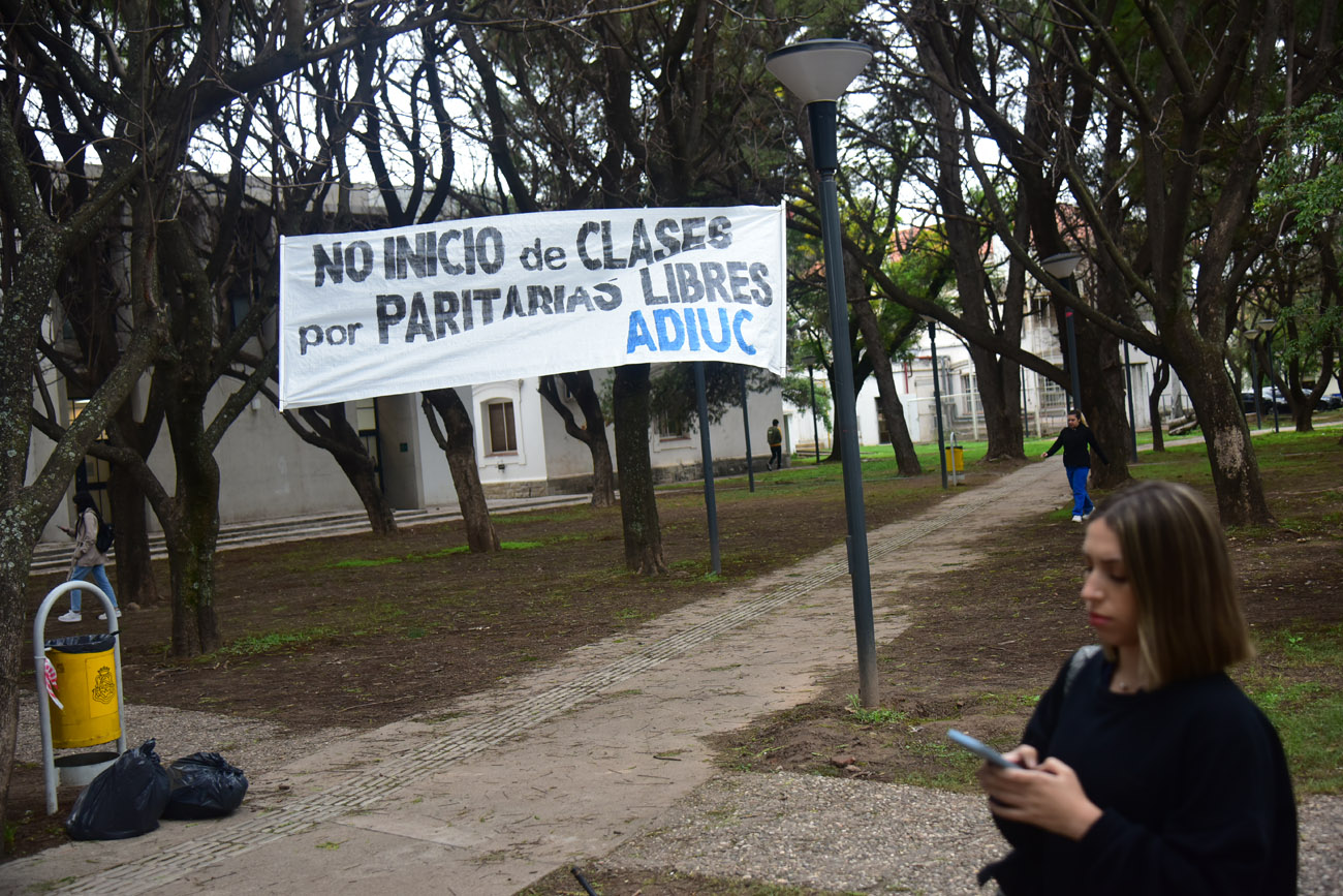 Reclamo. En las universidades, el paro de este jueves tendrá un alto impacto, luego de la masiva movilización del 23 de abril pasado. (Pedro Castllo / Archivo)