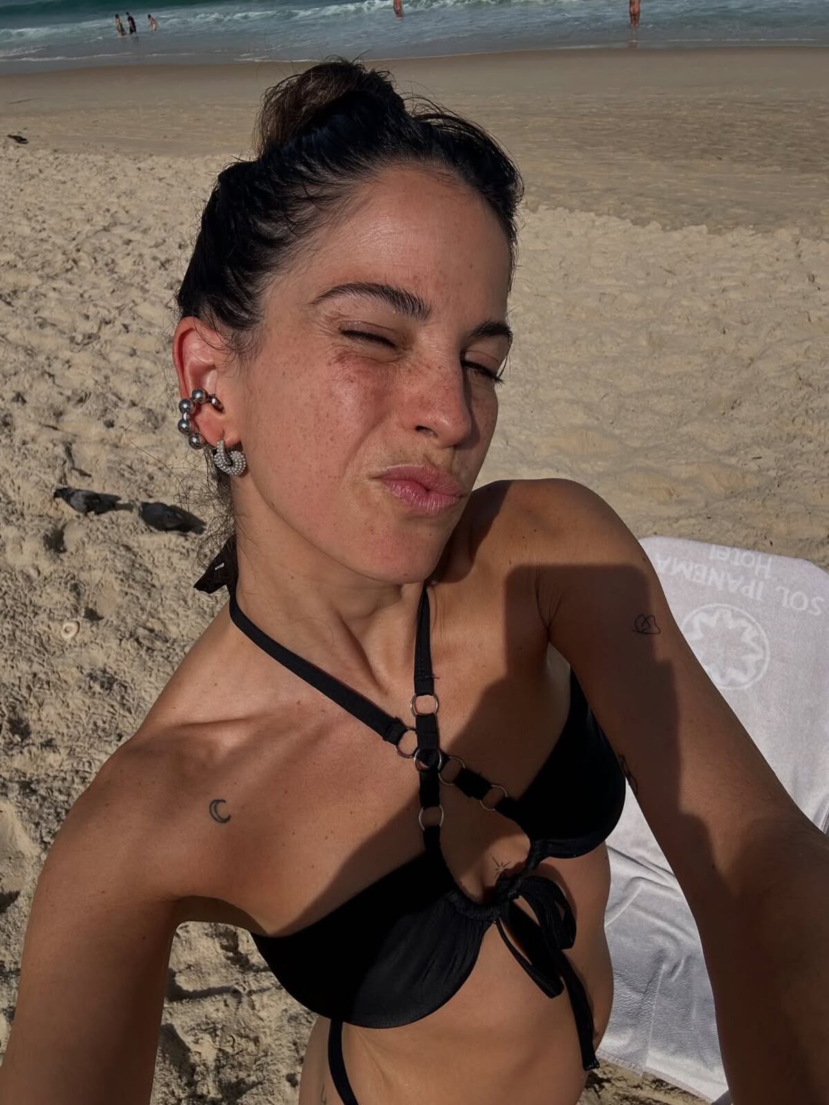 Cande Molfese y su novio Joaco de vacaciones en Río de Janeiro (Instagram de Cande Molfese)