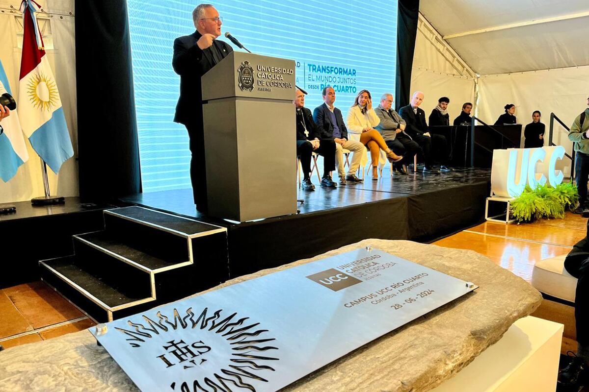 La Universidad Católica de Córdoba lanza su proyecto de sede Río Cuarto. (Tomy Fragueiro / La Voz)