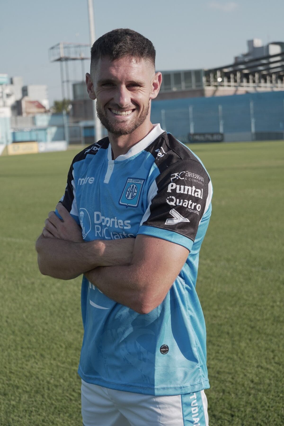 Gonzalo Mafini, capitán de Estudiantes de Río Cuarto. (Prensa Estudiantes de Río Cuarto)