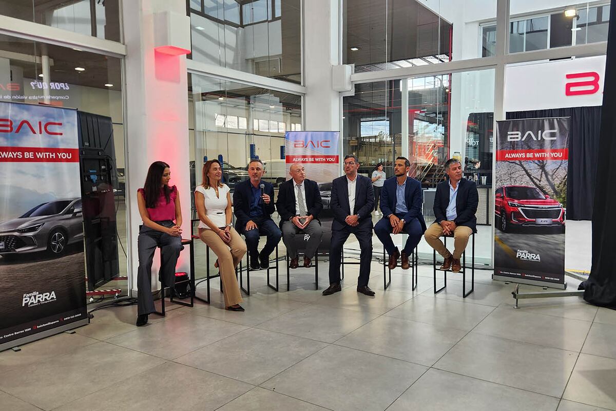 Todos los directivos locales y representantes de Baic en Argentina se hicieron presentes en el evento de inauguración.