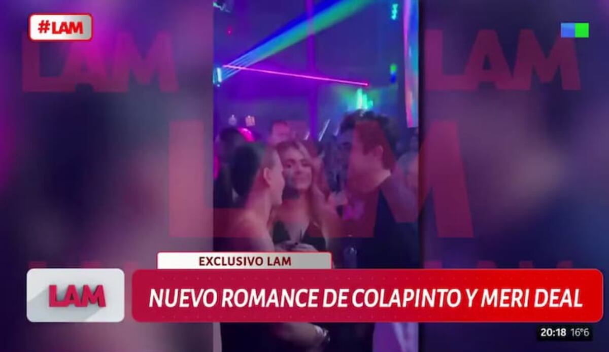 ¿Colapinto en pareja? Las fotos y videos del piloto con Meri Deal, la excantante de Toco para Vos. (Gentileza)
