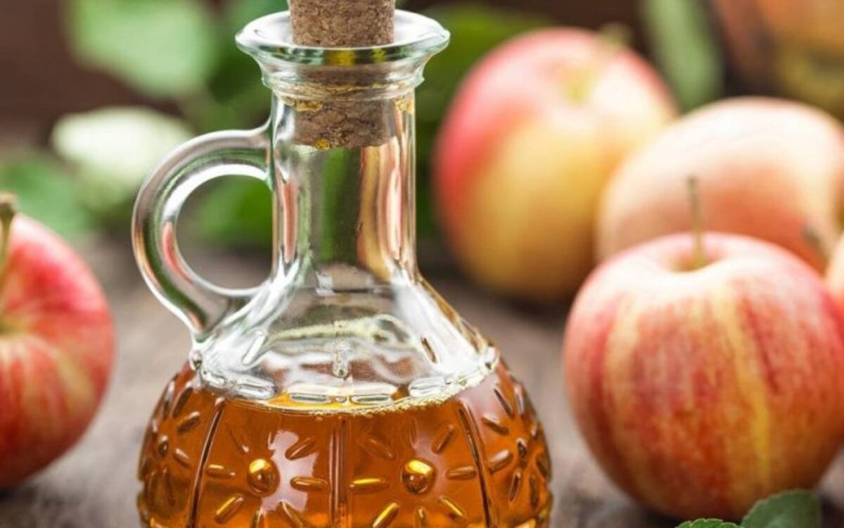 Vinagre de manzana.