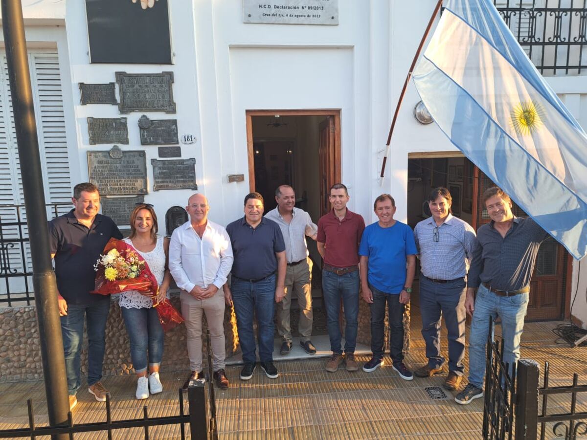 Pese a las diferencias, los radicales compartierom acto en Cruz del Eje, en la casa donde vivió Arturo Illia.