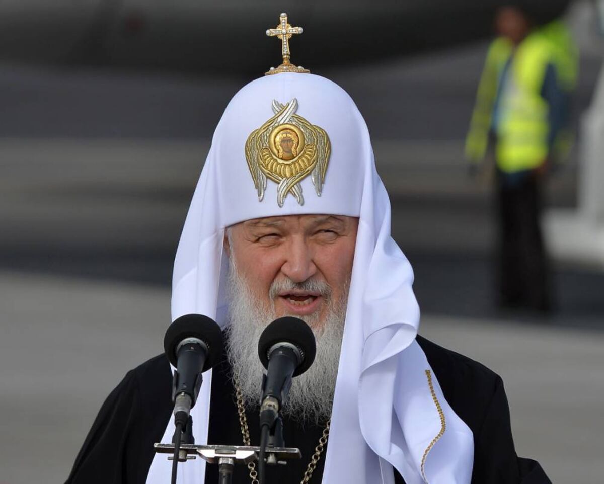 El Patriarca Cirilo I. (Kirill en ruso)