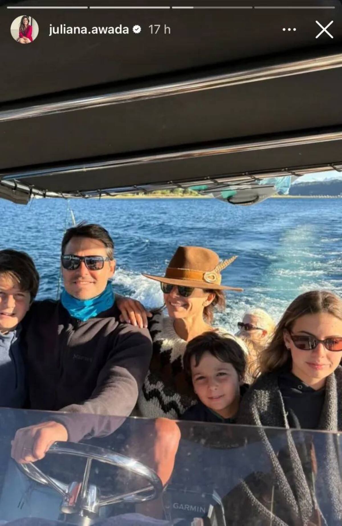 Los primeros posteos de las vacaciones de Juliana Awada tras confirmarse su separación con Macri. (Foto: captura de Instagram)