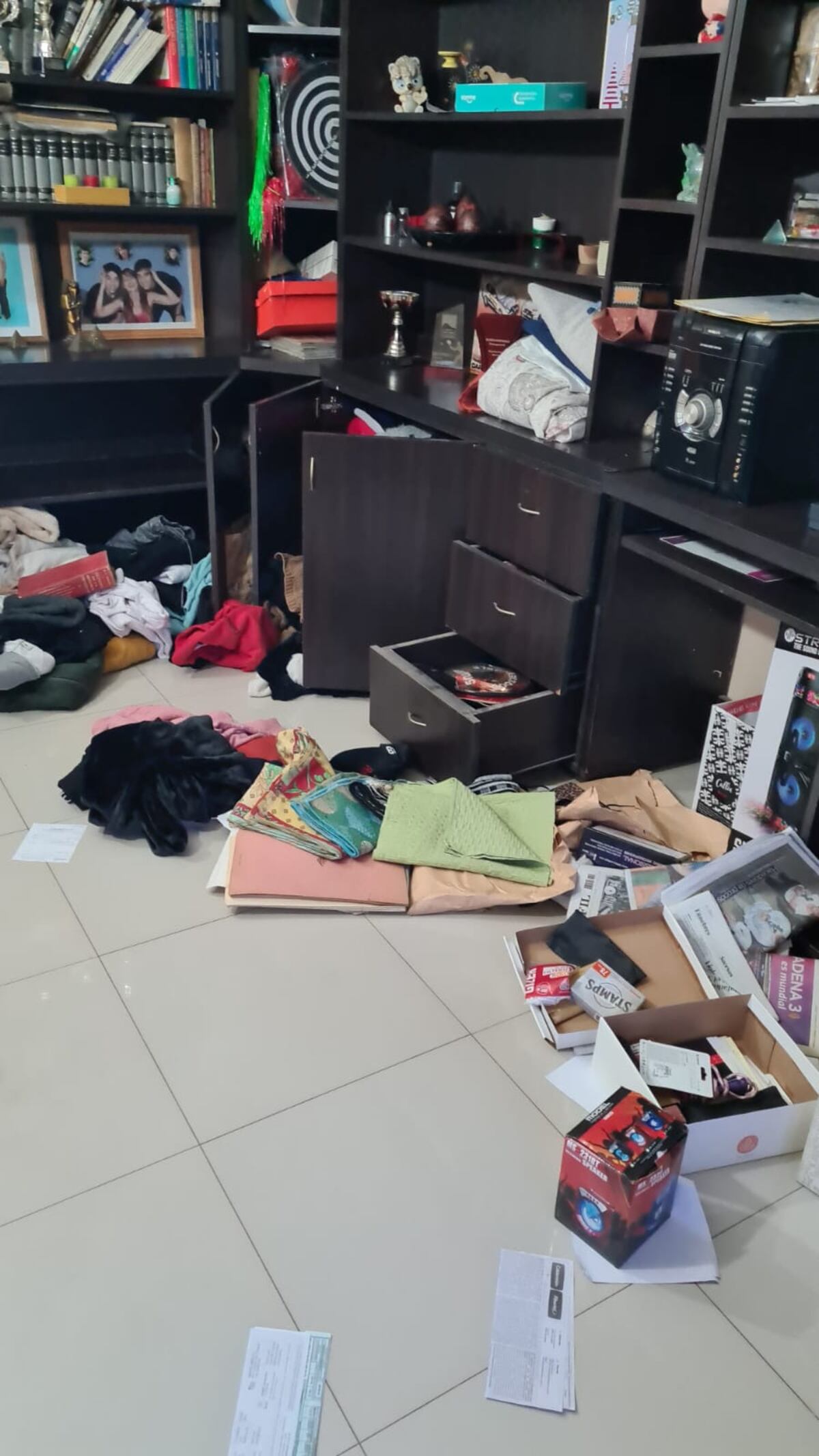Cómo quedó la casa. (Gentileza Daniel Salibi)
