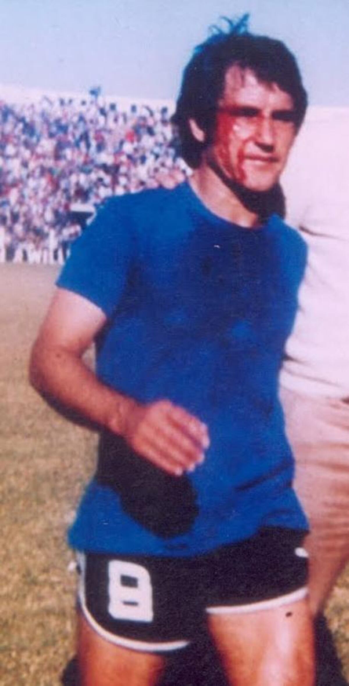 Falleció Antonio Syeyyguil, gloria de Belgrano. Marcó una época en cuanto a talento y sacrificio, bien pirata. (Gentileza El Gráfico)