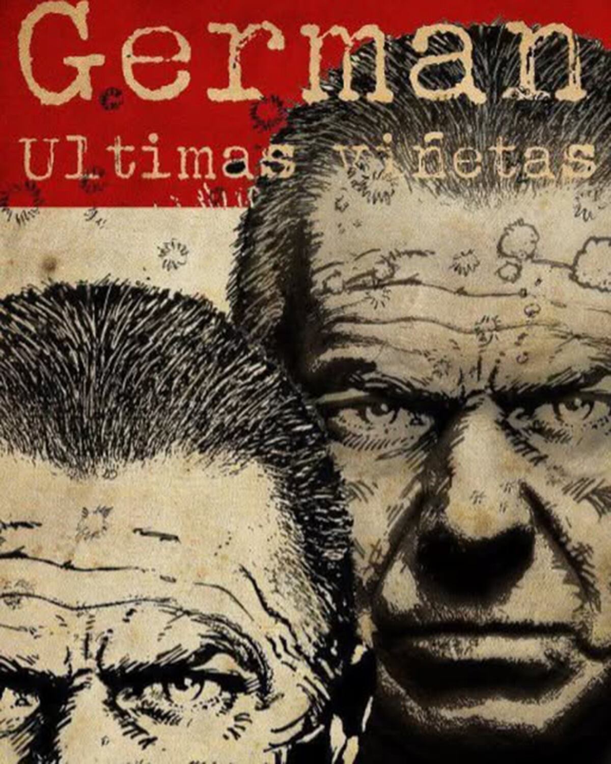Afiche de "Germán, últimas viñetas", guionada por Saracino (Gentileza).