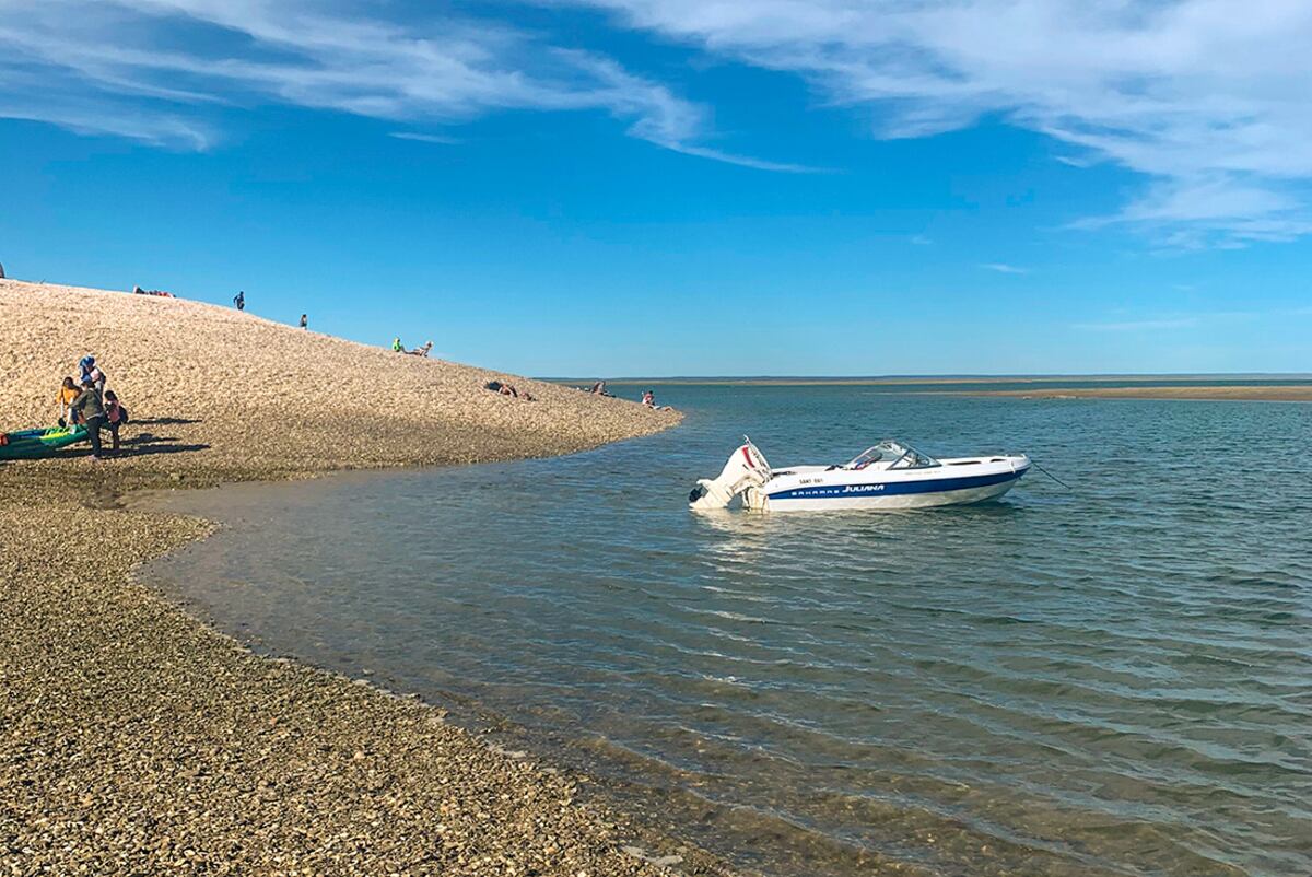 Playas de Río Negro. Las Conchillas en San Antonio Este