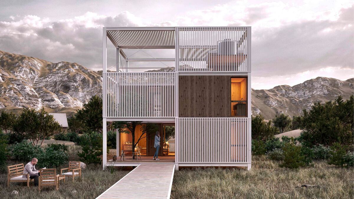Prototipo de Vivienda Innovativa Social Urbana y Sustentable, proyecto ganador de Visus.