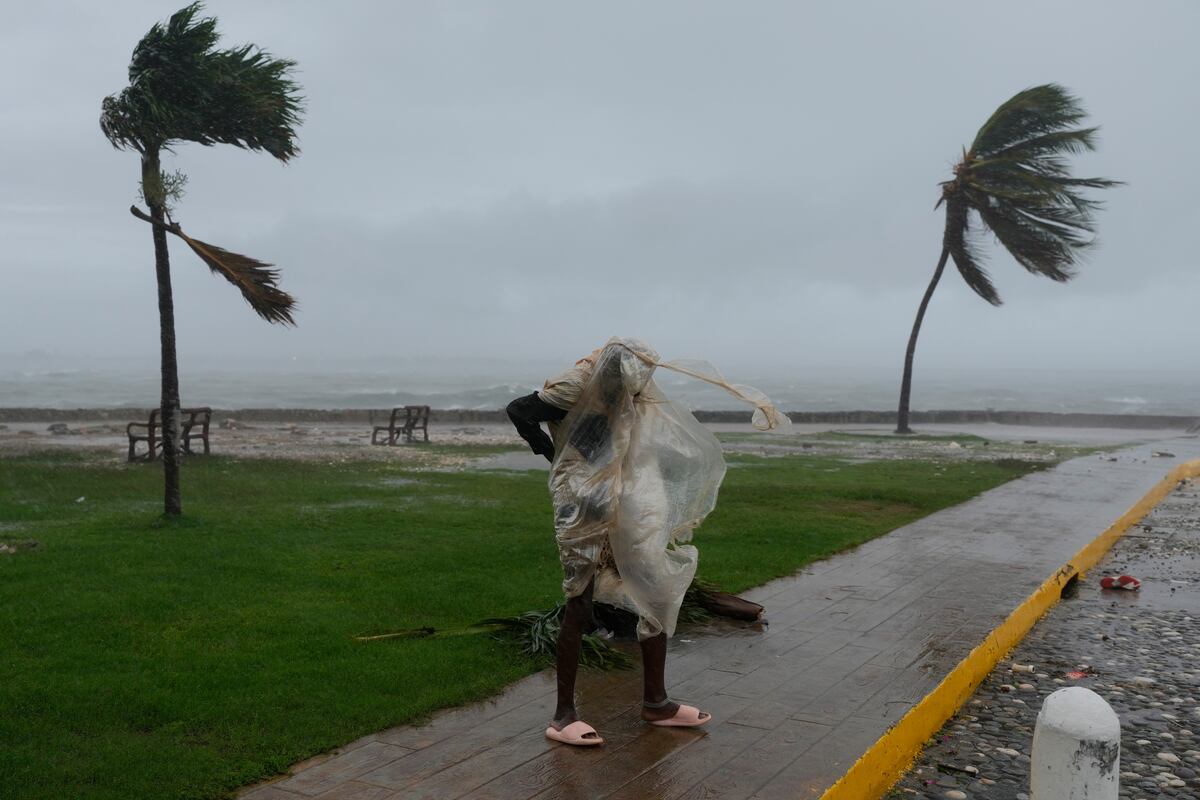 Melissa ya tocó tierra en Jamaica como huracán de categoría 5. (AP)
