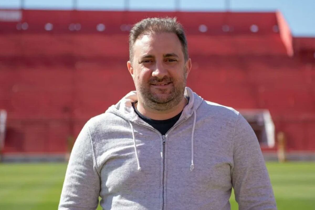El presidente de Argentinos Juniors, Cristian Malaspina, es el candidato único a la presidencia de la Liga Profesional. (Prensa Argentinos Juniors)