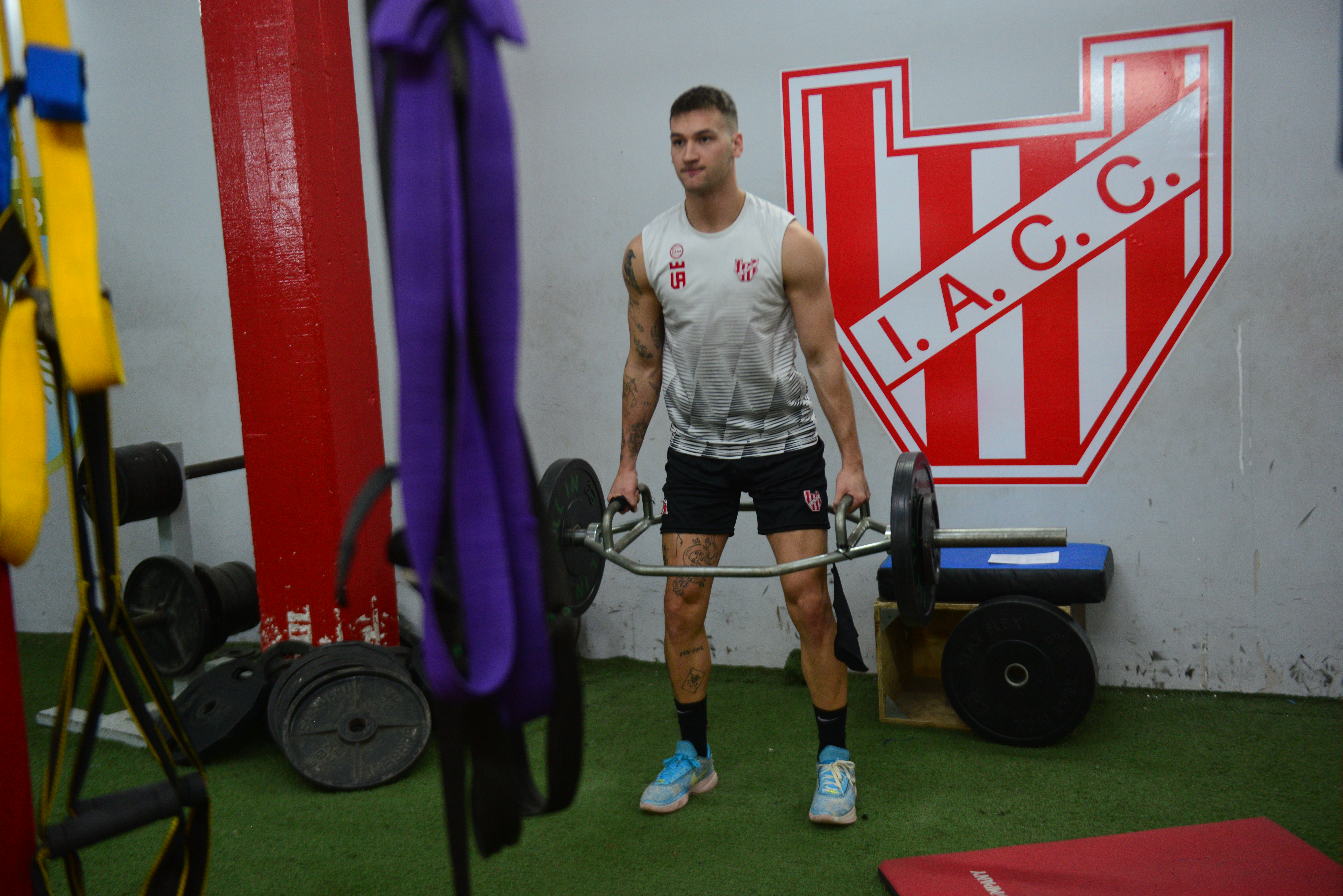 El uruguayo Nicola Pomoli está cumpliendo su primera temporada en Instituto y fue campeón de la Liga Sudamericana en su país. (Javier Ferreyra / La Voz)