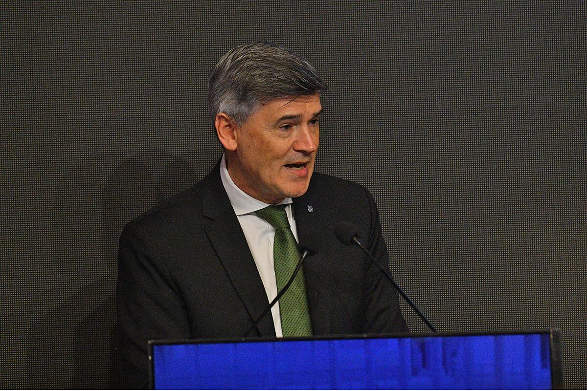125° aniversario de la Bolsa de Comercio de Córdoba. Daniel Passerini, intendente de la ciudad de Córdoba. (Pedro Castillo / La Voz)