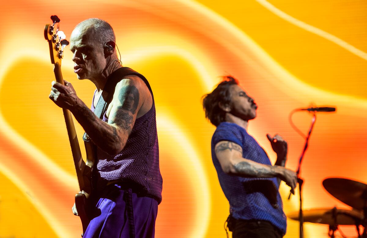 Red Hot Chili Peppers en Buenos Aires (Télam).