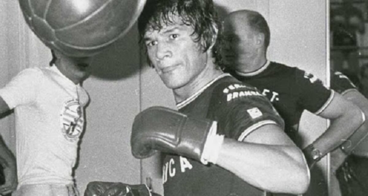 El boxeador histórico que se encuentra en el Salón de la Fama de boxeo, Carlos Monzón. Gentileza.