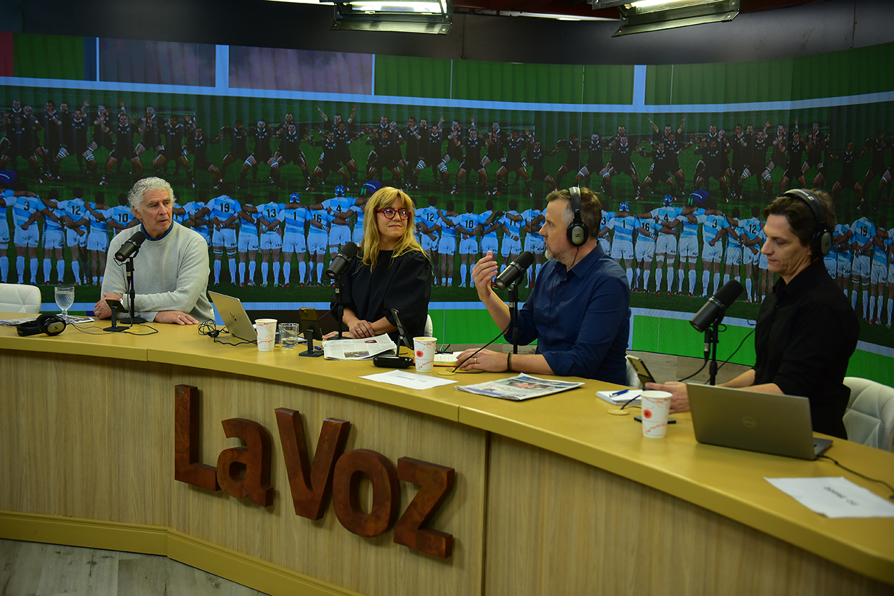 Gabriel Travaglini, presidente de la UAR, en la mañana del Streaming de La Voz en Vivo. (Nicolás Bravo / La Voz)