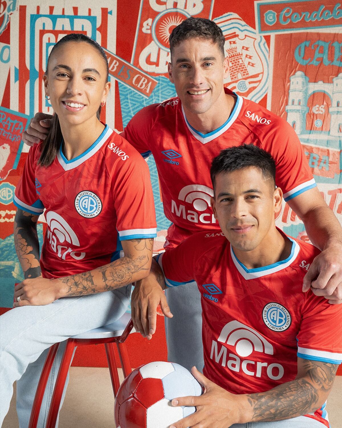 La nueva camiseta del Pirata (Prensa Belgrano).