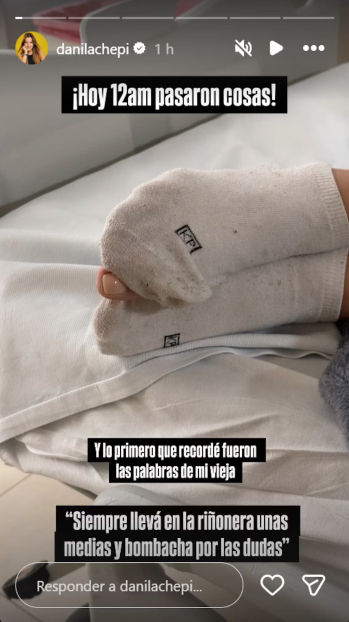 Dani La Chepi compartió detalles de su salud en Instagram que causaron preocupación a pesar de que lo hizo con el humor que la caracteriza. (Foto: Instagram)