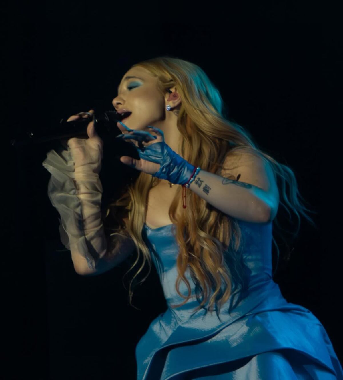 Ángela deslumbra en sus shows.