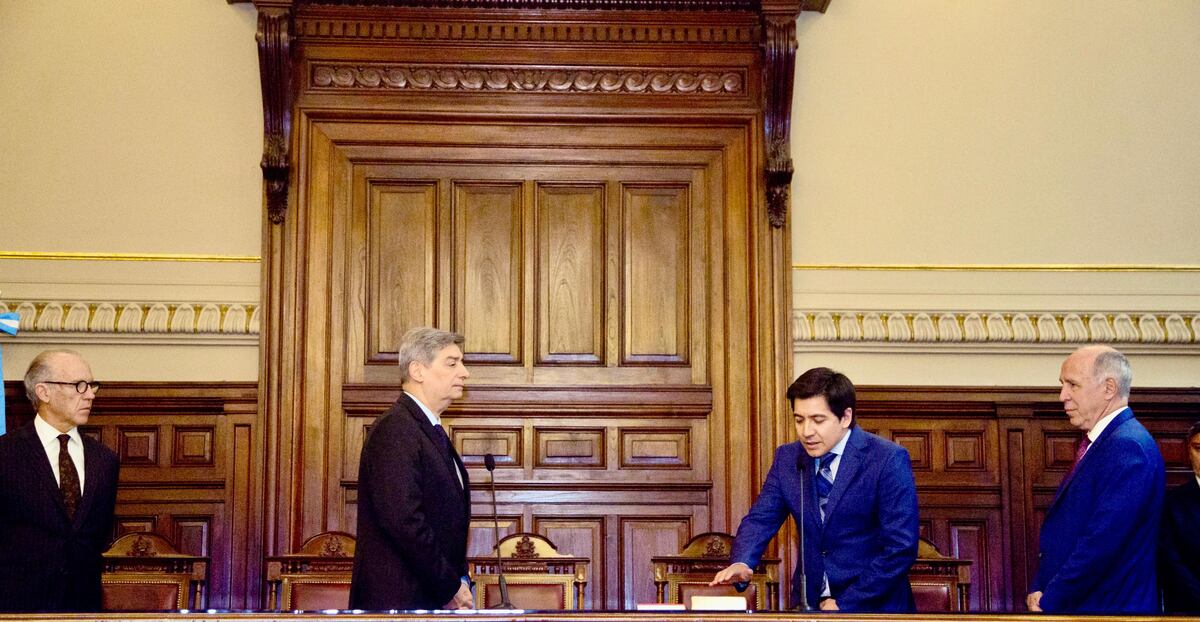 Consejo de la Magistratura: jura del diputado nacional cordobés Gonzalo Roca. (Prensa Corte)