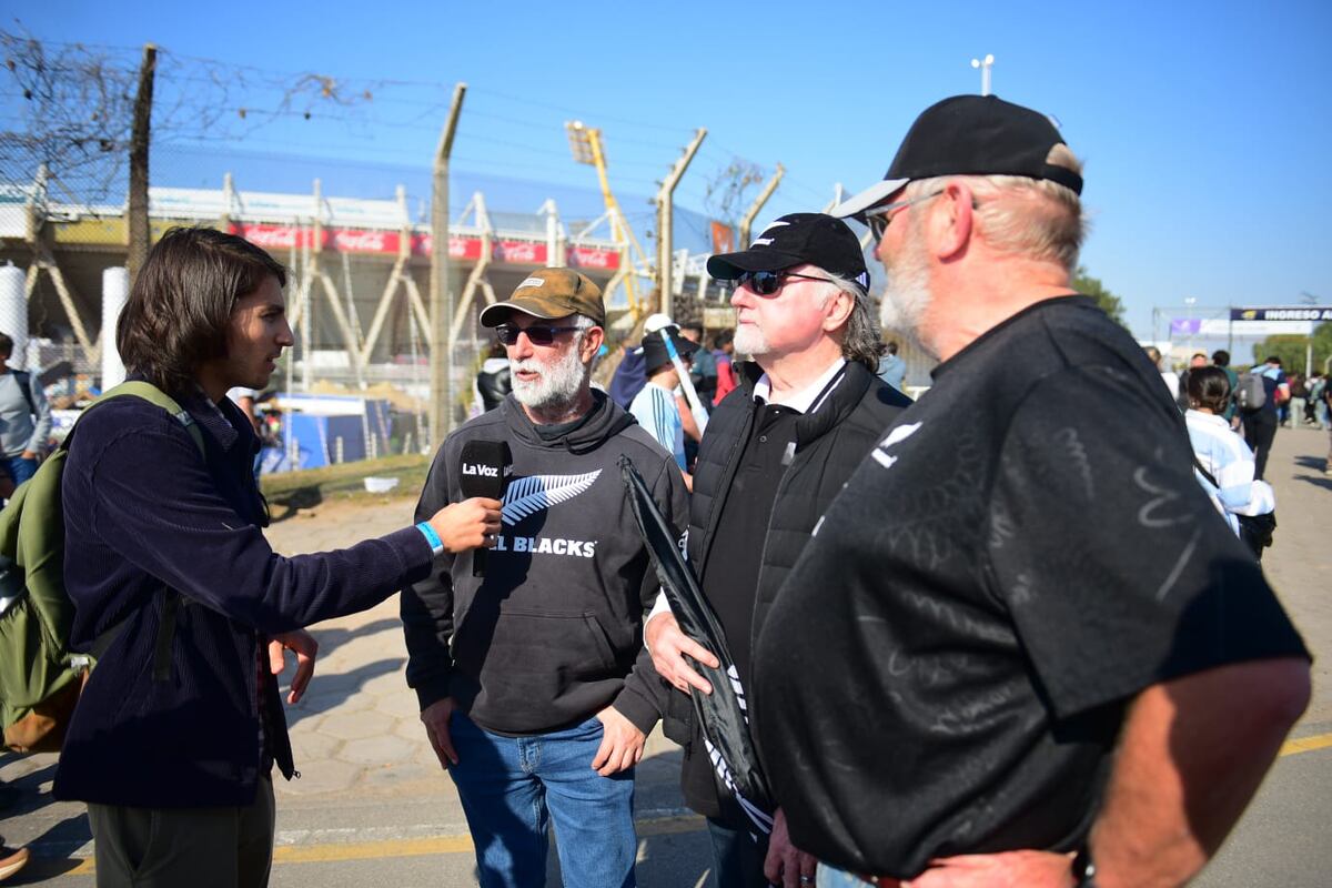 Cara 'e Cancha en la previa de Los Pumas vs. All Blacks por el Rugby Championship. (Nicolás Bravo / La Voz)