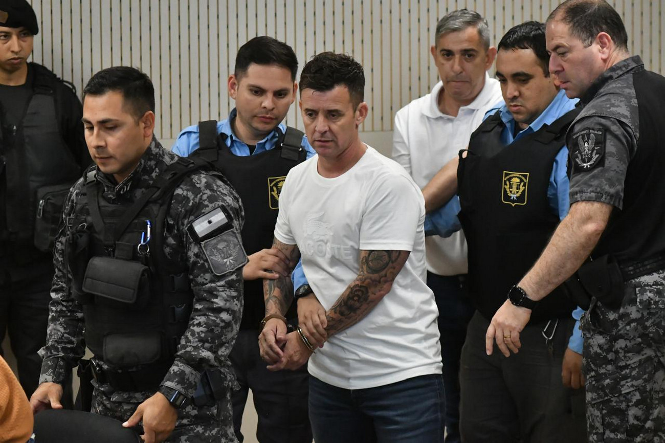 La Cámara 1 del Crimen de Río Cuarto comenzará a juzgar a los presuntos asesinos de Claudio Lorenzo Torres, conocido como “el Zar de la Droga”. El fiscal Fernando Moine imputó a tres integrantes de su banda: Cristian Fabián Ortiz, Mariano Martín Rivarola, Jonathan Daniel Palacios, y Néstor Nicolás Robledo (ligado al clan de Los Monos, de Rosario). (Tomy Fragueiro / La Voz)