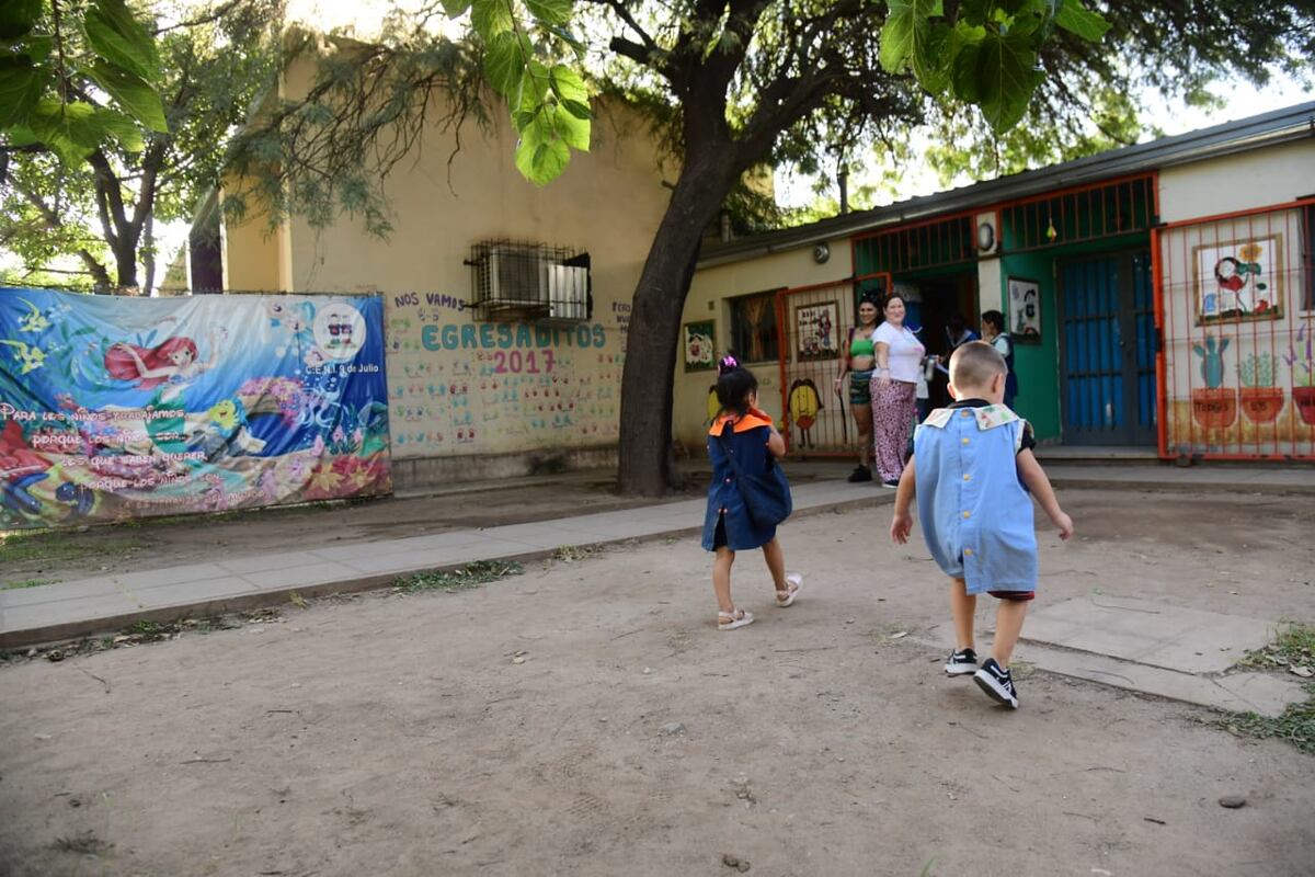 Jardín de infantes 9 de julio fue robado en múltiples ocasiones. (La Voz).