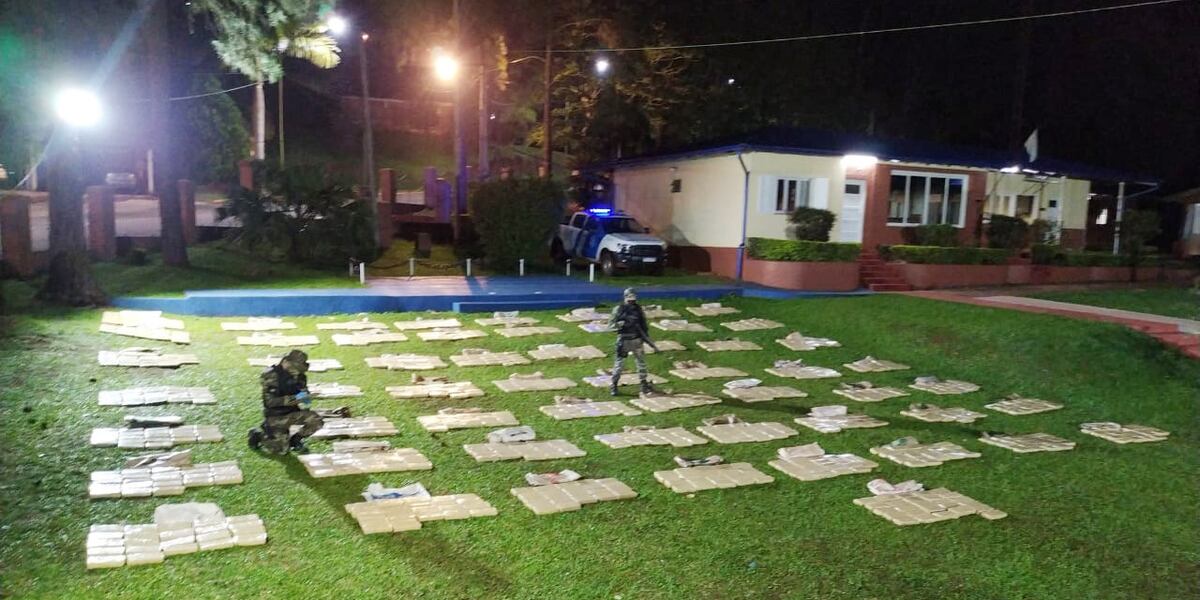 El cargamento de marihuana está valuado en en más de 144.600.000 pesos. (Prefectura Naval)