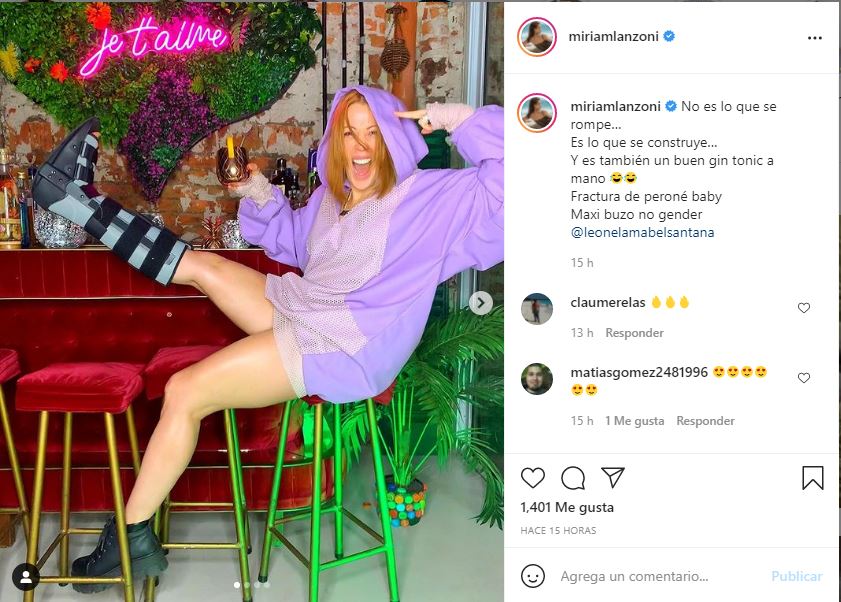 Instagram de Miriam Lanzoni