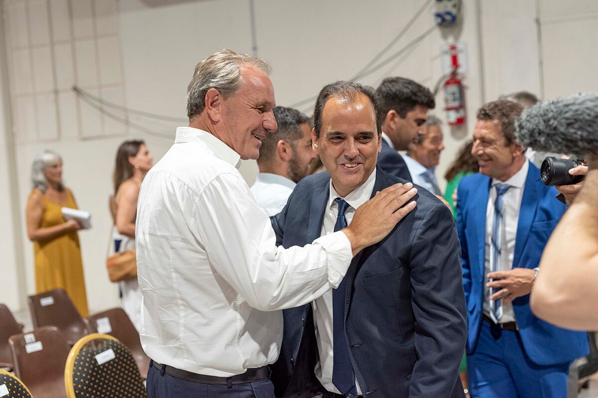 Juan Manuel Llamosas en la apertura de sesiones 2024 en Río Cuarto, capital alterna de Córdoba. (Foto: Municipalidad de Río Cuarto)
