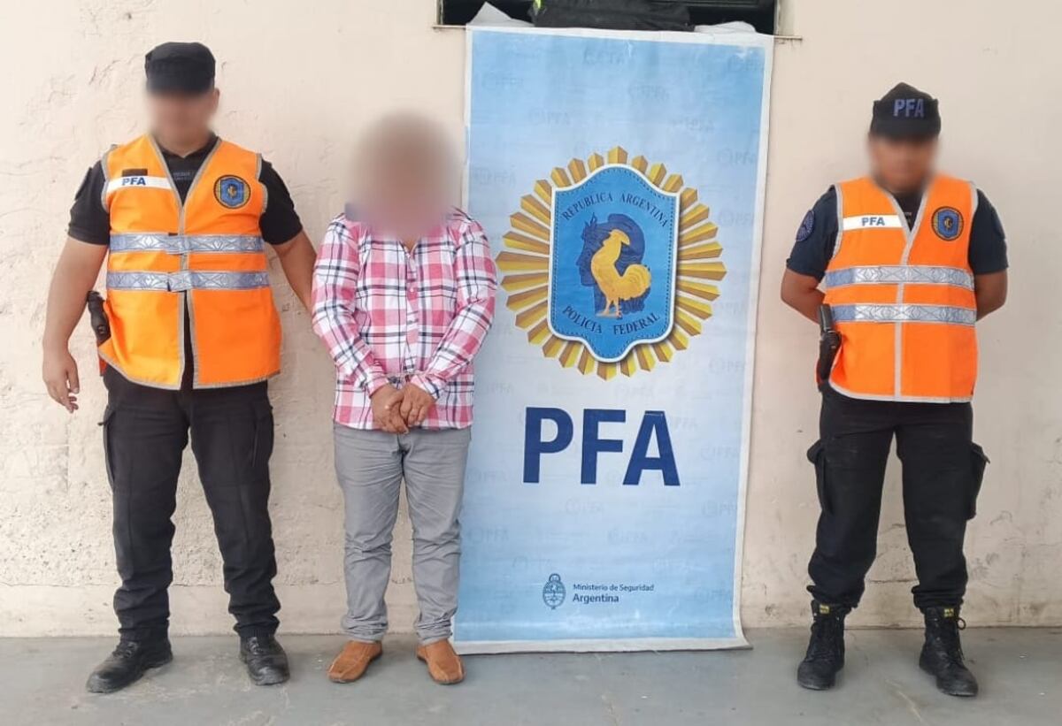 Operativo con secuestro de un gran cargamento de cocaína. (PFA)