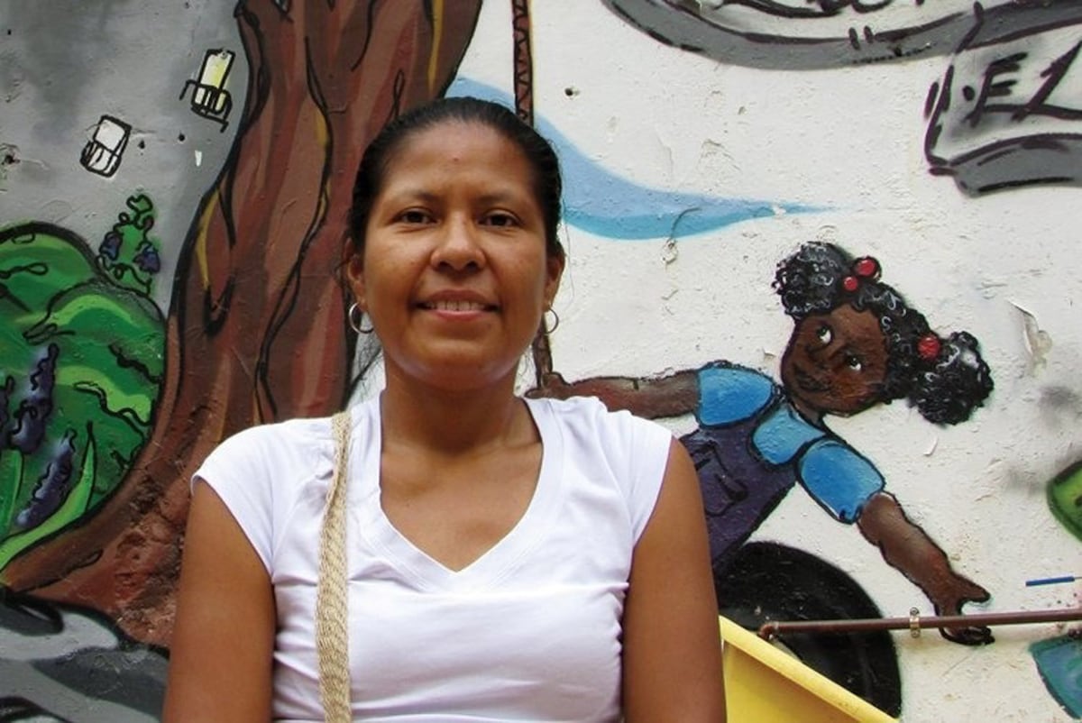 Claudia Jimena Pai, lideresa de la Asociación de Autoridades Tradicionales Indígenas Awá, Colombia.