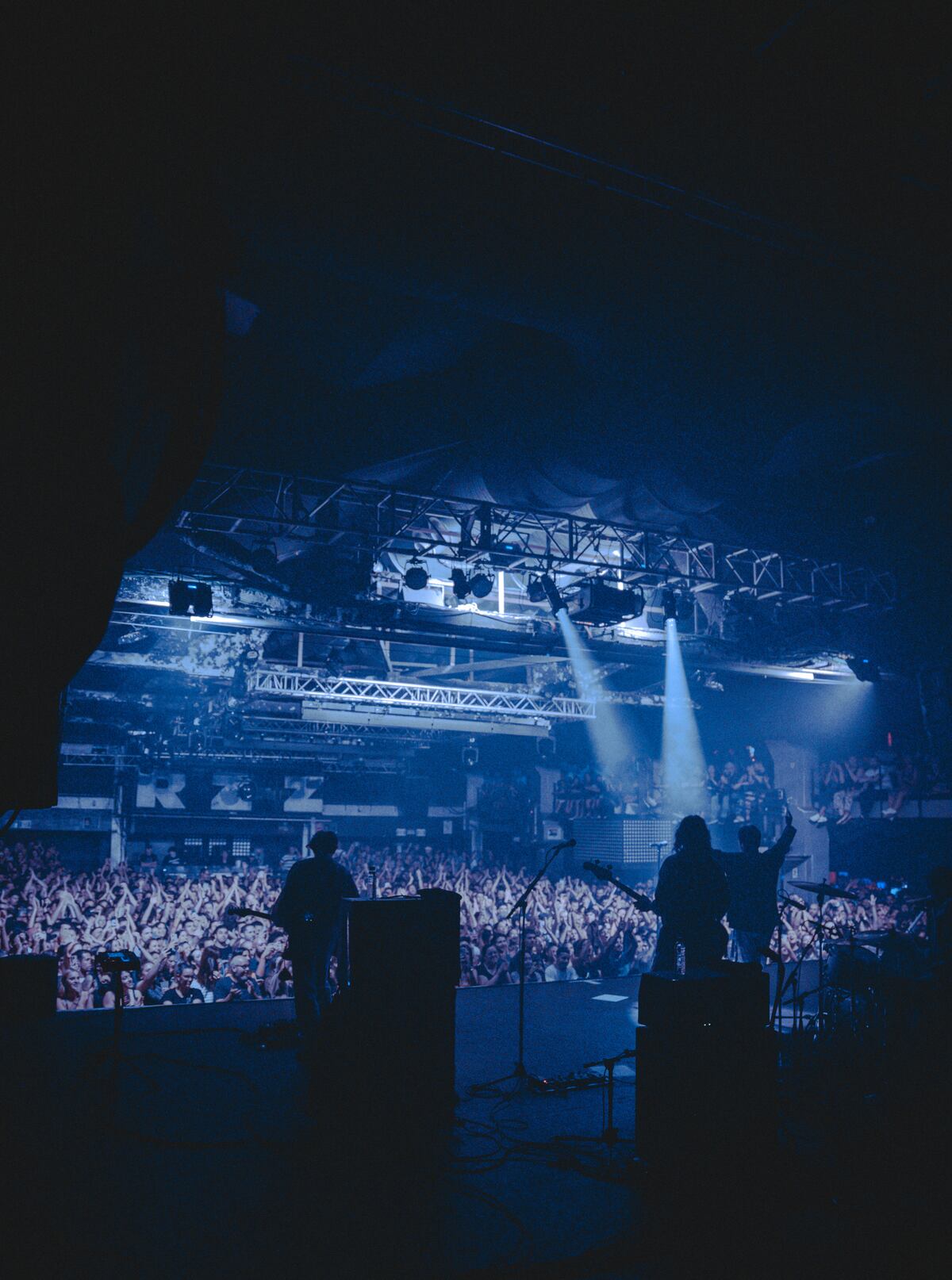 Lona siguió a Babasónicos durante sus shows en Israel, Inglaterra, Irlanda, España y Argentina. (Gentileza Julián Lona).