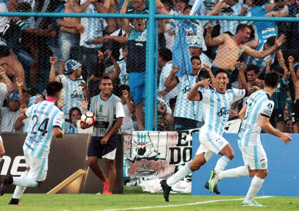Aliendro en su etapa en Atlético Tucumán.