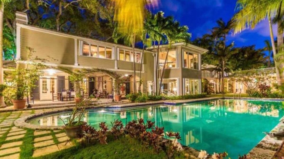 La mansión de Ricardo Montaner en Miami.