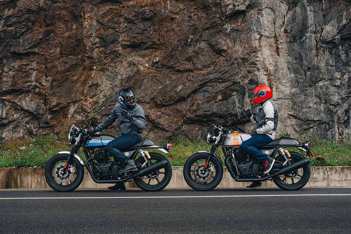 La Continental GT 650 sumó dos nuevas versiones: Slipstream Blue y Apex Grey, versión Custom.