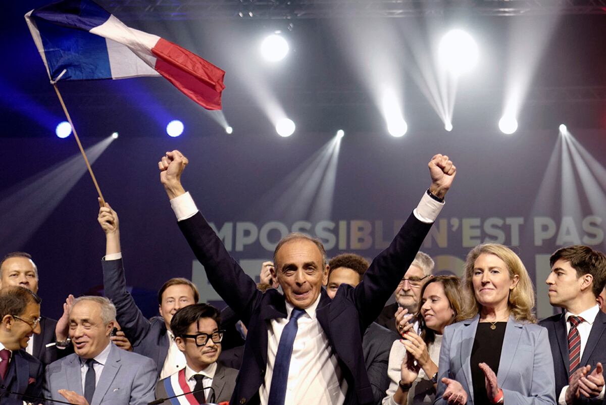 Eric Zemmour, figura de la ultraderecha francesa.