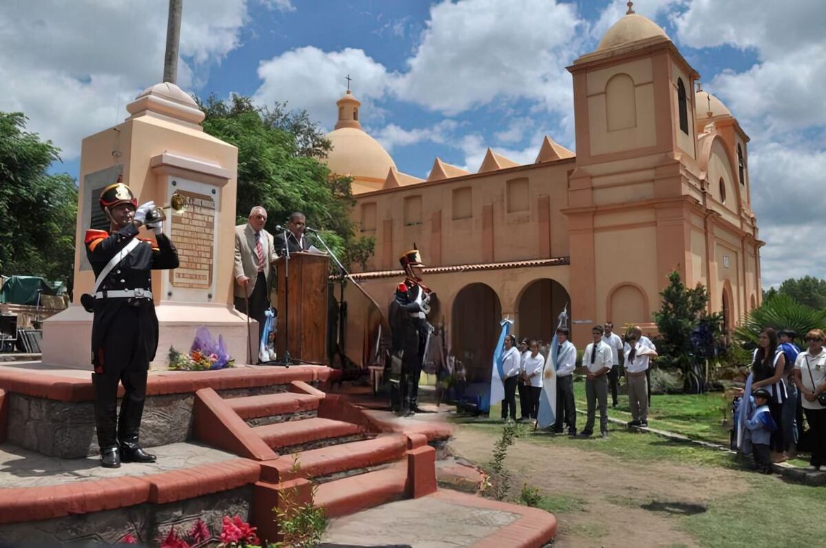 Homenaje, cada año. Uno de los granaderos muerto en el combate de Sam Lorenzo era un cordobés de Villa Tulumba.