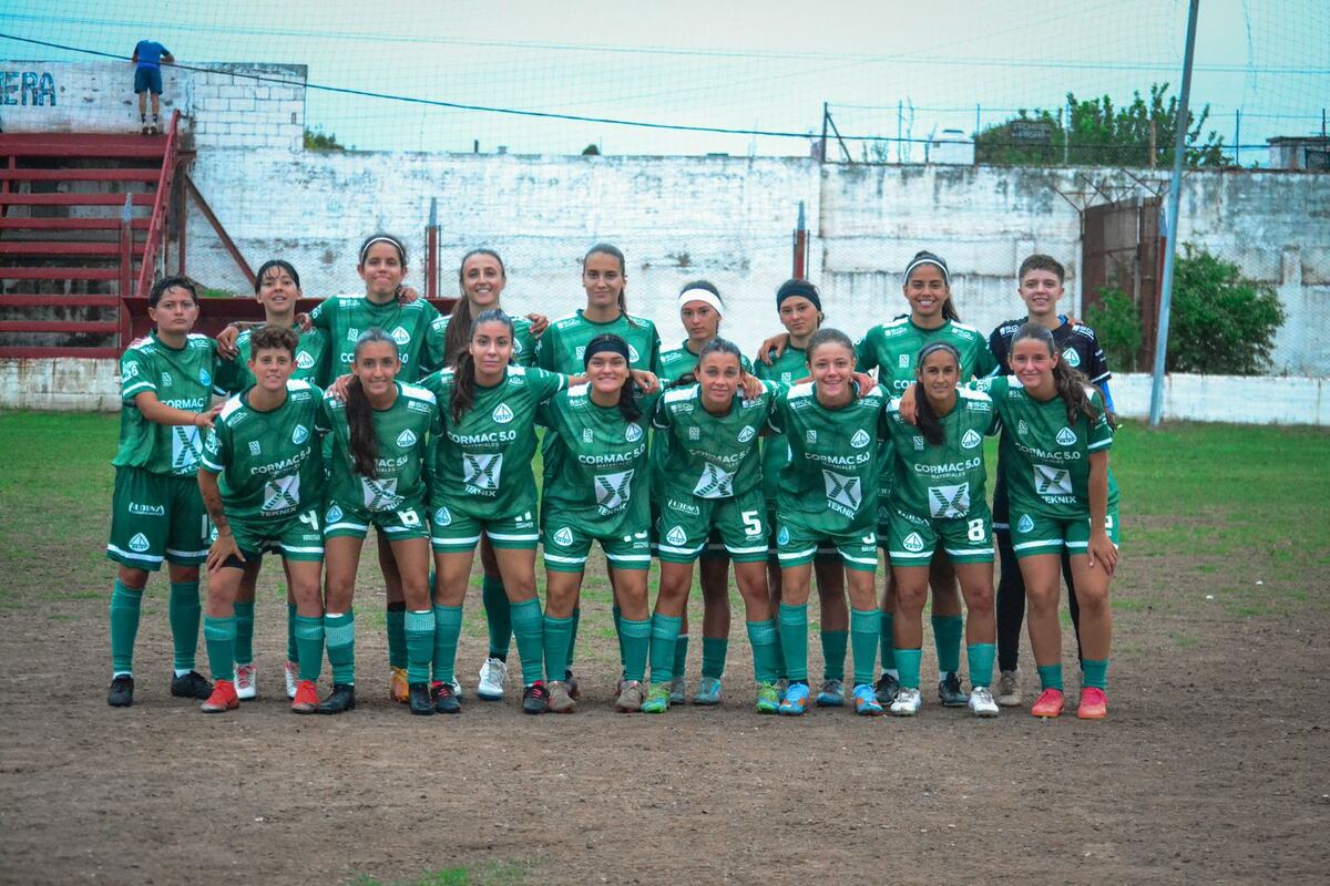 Romina Gómez volvió a jugar en Barrio Parque, en la LCF (Gentileza)