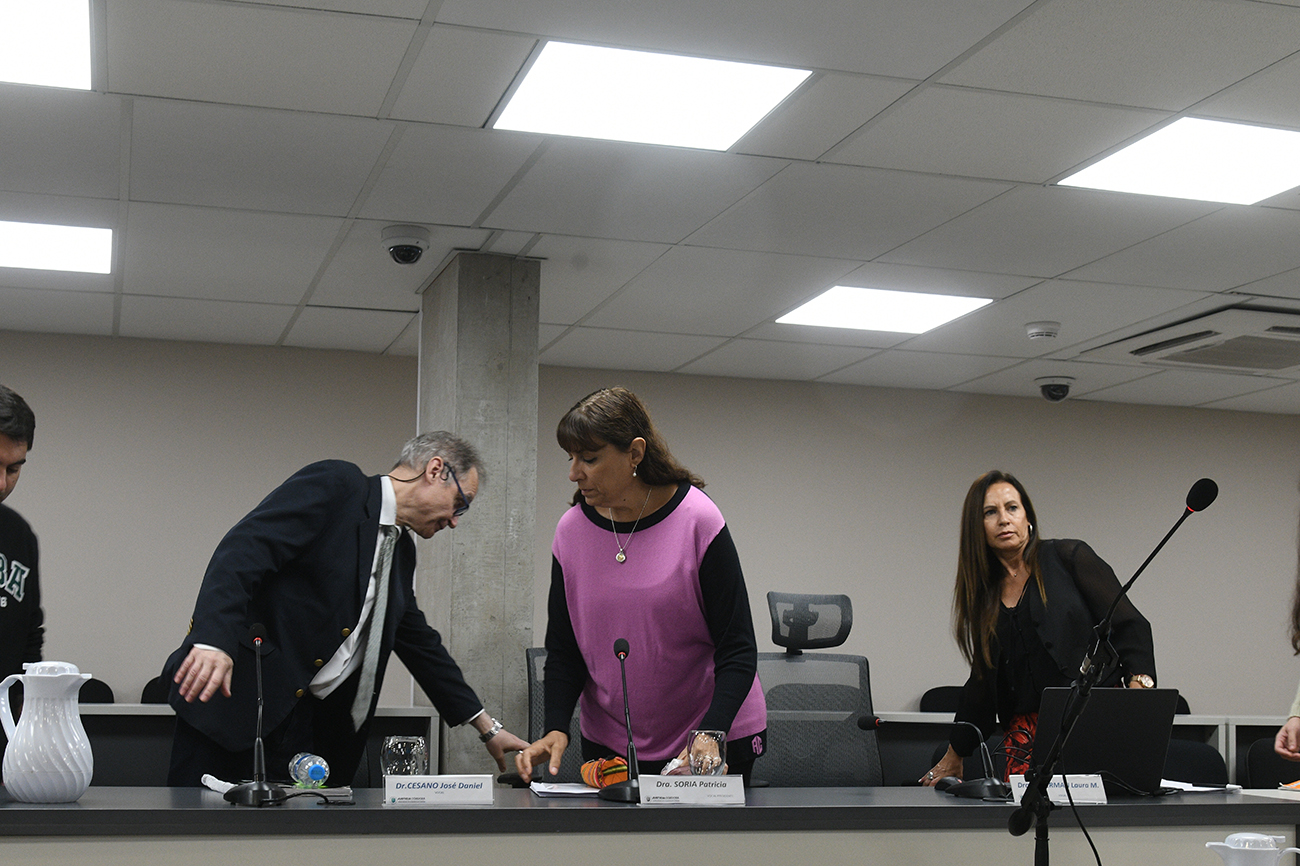 Juicio por muerte de bebés en el Hospital Materno Neonatal.
Alegatos de querellantes.
Foto: Ramiro Pereyra / La Voz