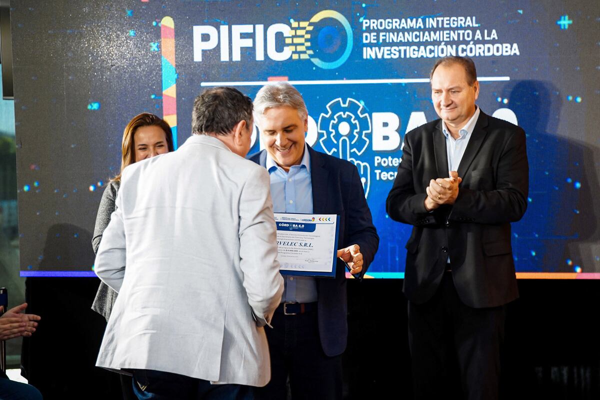 Córdoba 4.0 destinado a proyectos de innovación tecnológica.
