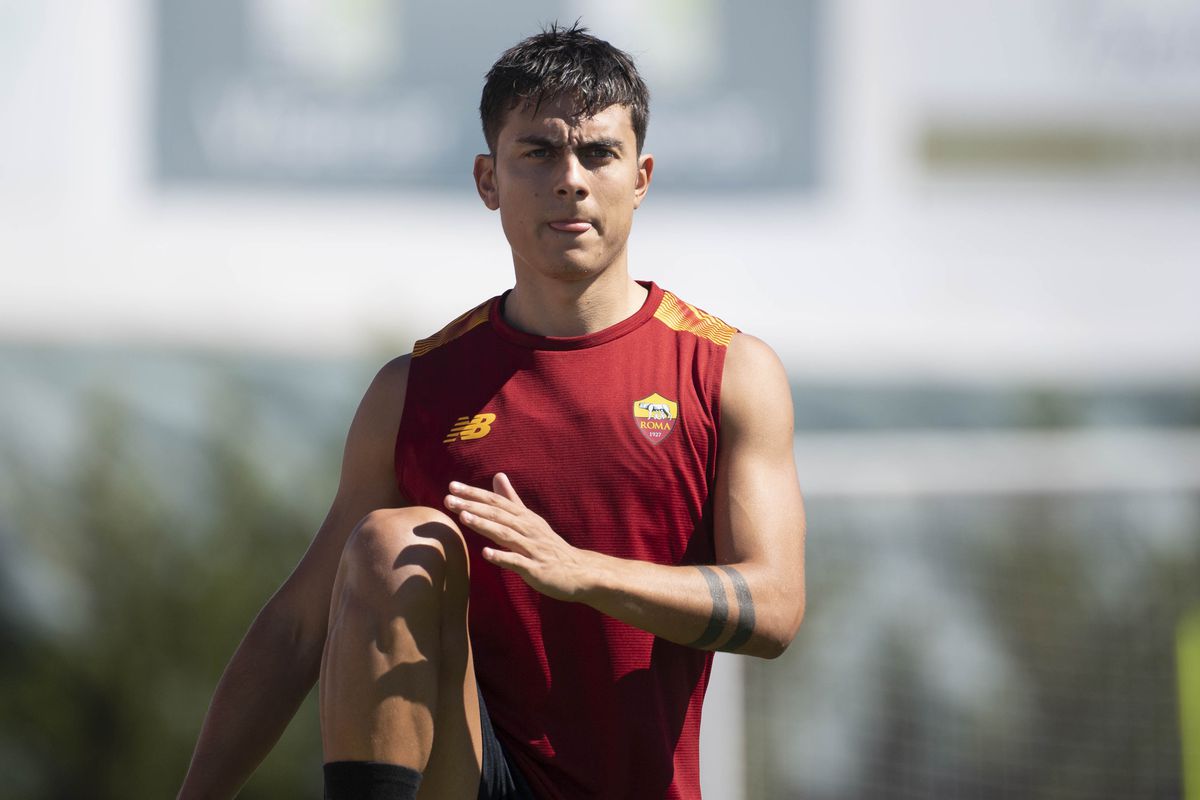 El cordobés Paulo Dybala lleva adelante su recuperación. El sueño de estar en el Mundial toma fuerza. (Prensa Roma).