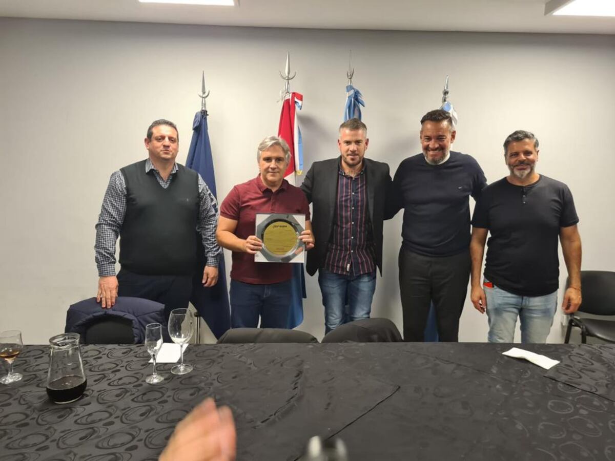 Apoyo. Juan Rousselot, líder del gremio de los gastronómicos en Córdoba, apoyó la candidatura a gobernador de Martín Llaryora. También, la de Daniel Passerini, en la Capital. (Prensa gremio gastronómico / Archivo)