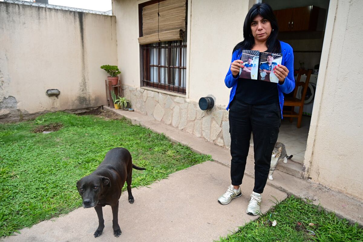 Soledad González, esposa de César Darío Moreno, el hombre muerto en la cárcel de Bouwer. (La Voz)